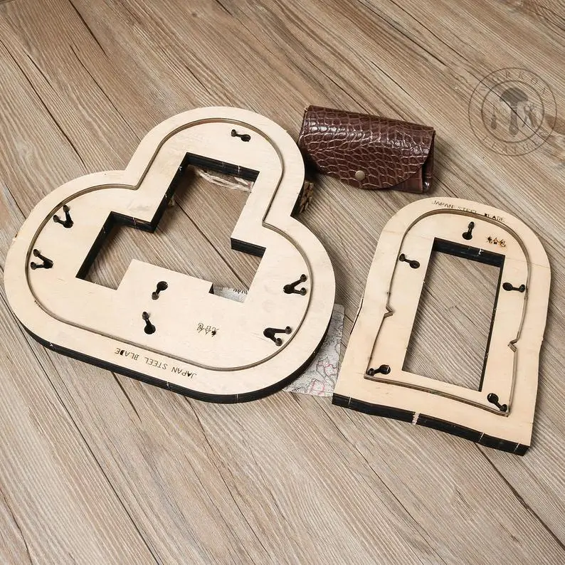 Industrial Laser Tool - Zonesun dois-em-um bolsa de moedas personalizado