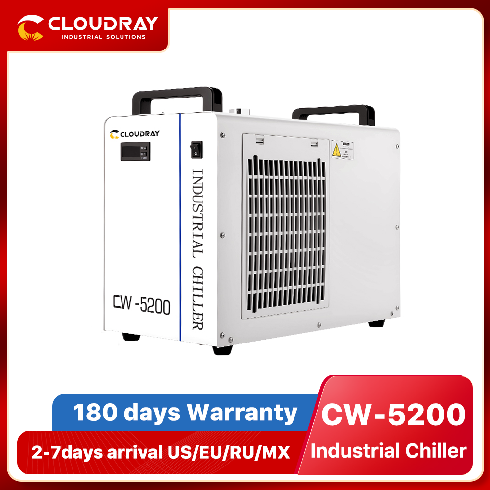 Industrial Laser Cutting Machines - Resfriador de Ar e Água Cloudray