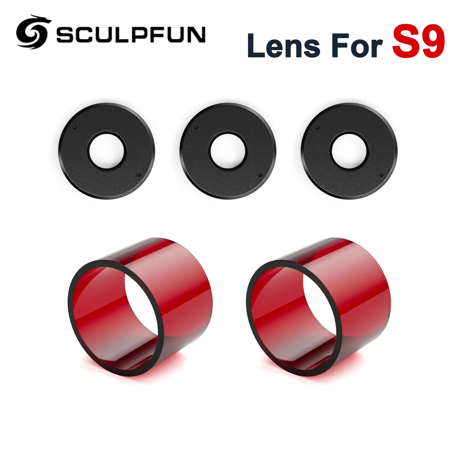 Laser Focus Lens - Sculpfun s9 lente de foco 3