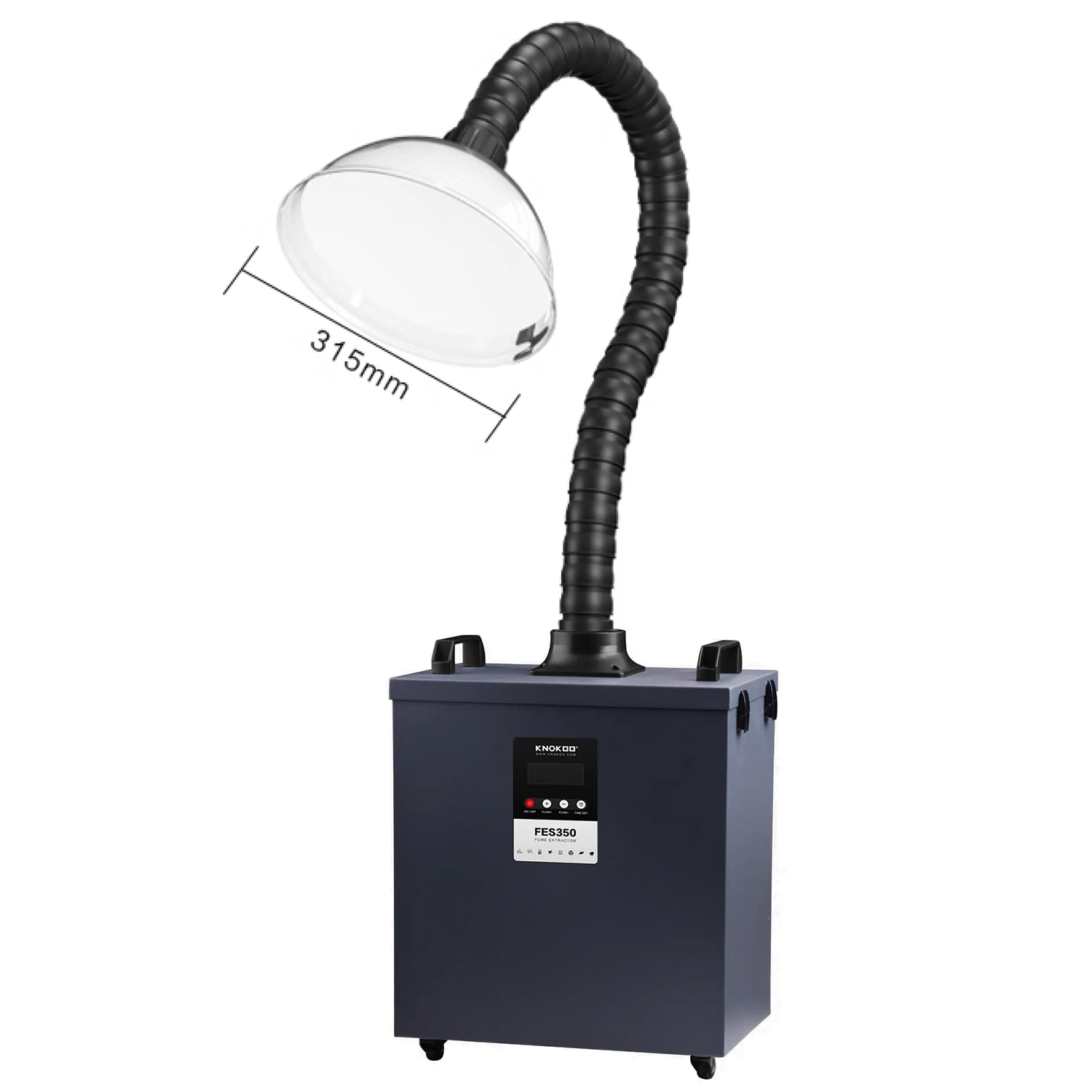 Industrial Laser Printing - Extrator de Fumaça Industrial KNOKOO 350W