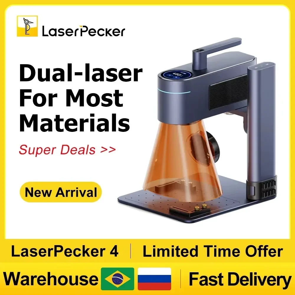 Industrial Handheld Laser Engraver - Máquina de gravação a laser LASERPECKER