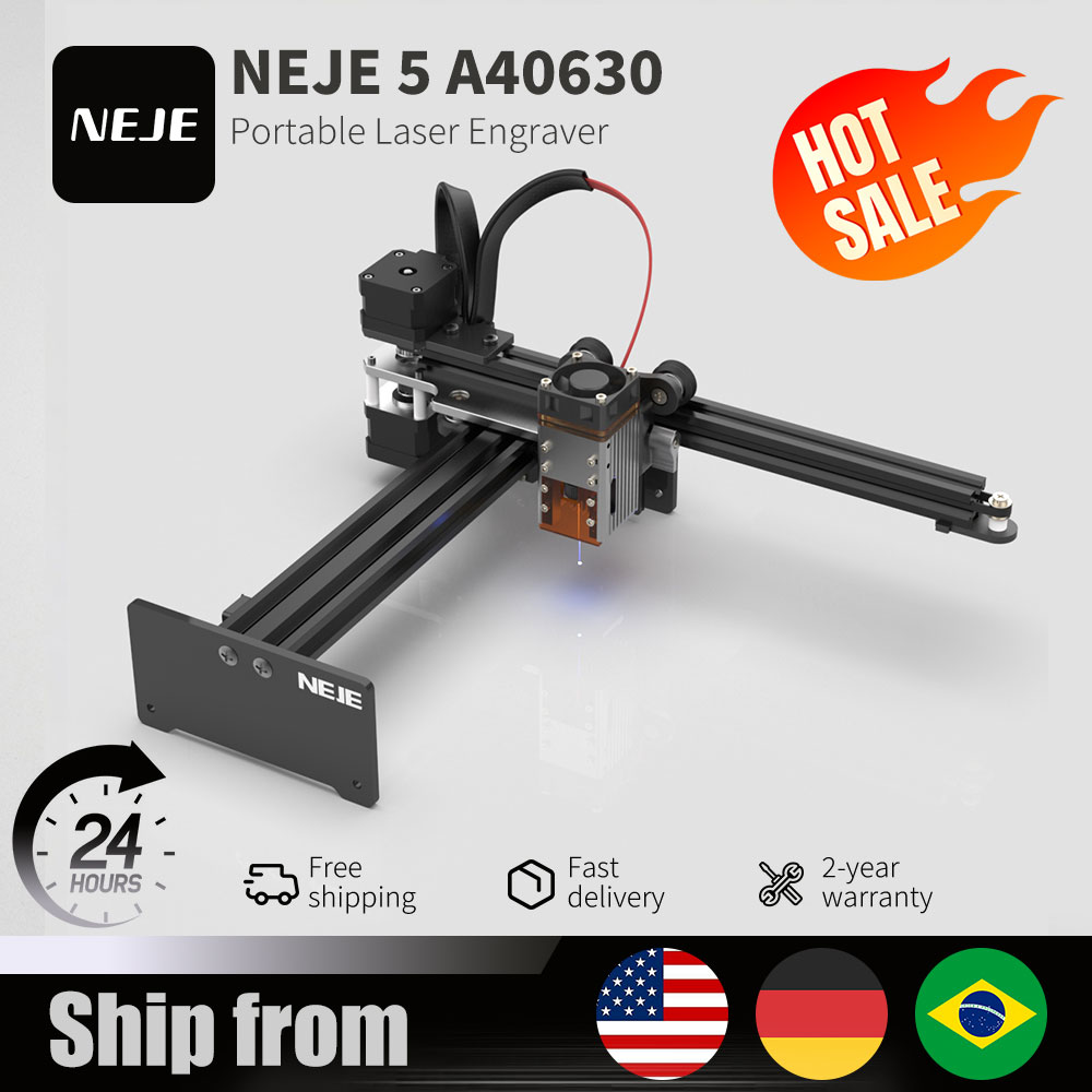 Industrial Handheld Laser Engraver - NEJE 5 A40630 20W Gravador a