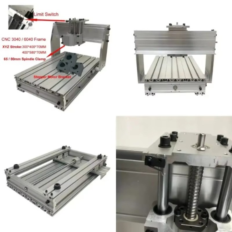 Cnc Milling Machine - Kit de Estrutura CNC de Alumínio
