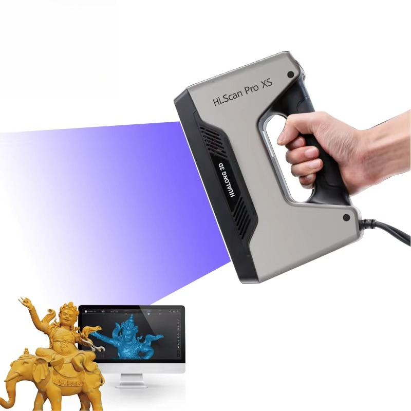 Industrial Handheld Laser Engraver - Hualong máquinas portáteis industriais figura humana