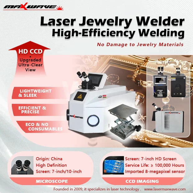Industrial Laser Welder - Máquina de Solda a Laser YAG