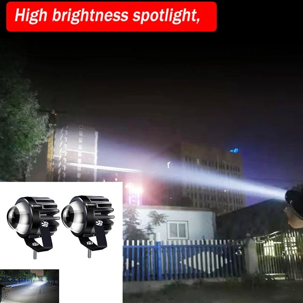 Projetor de motocicleta luz la - Laser Focus Lens avaliação e preço