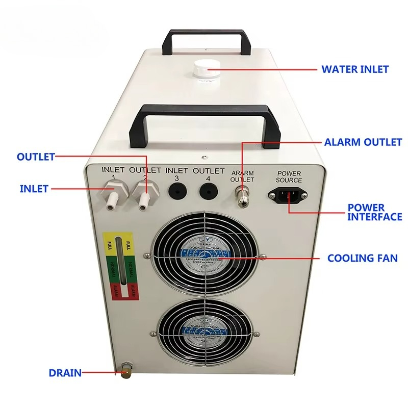 Resfriador de Água Industrial  - Industrial Laser Machine Price avaliação e preço