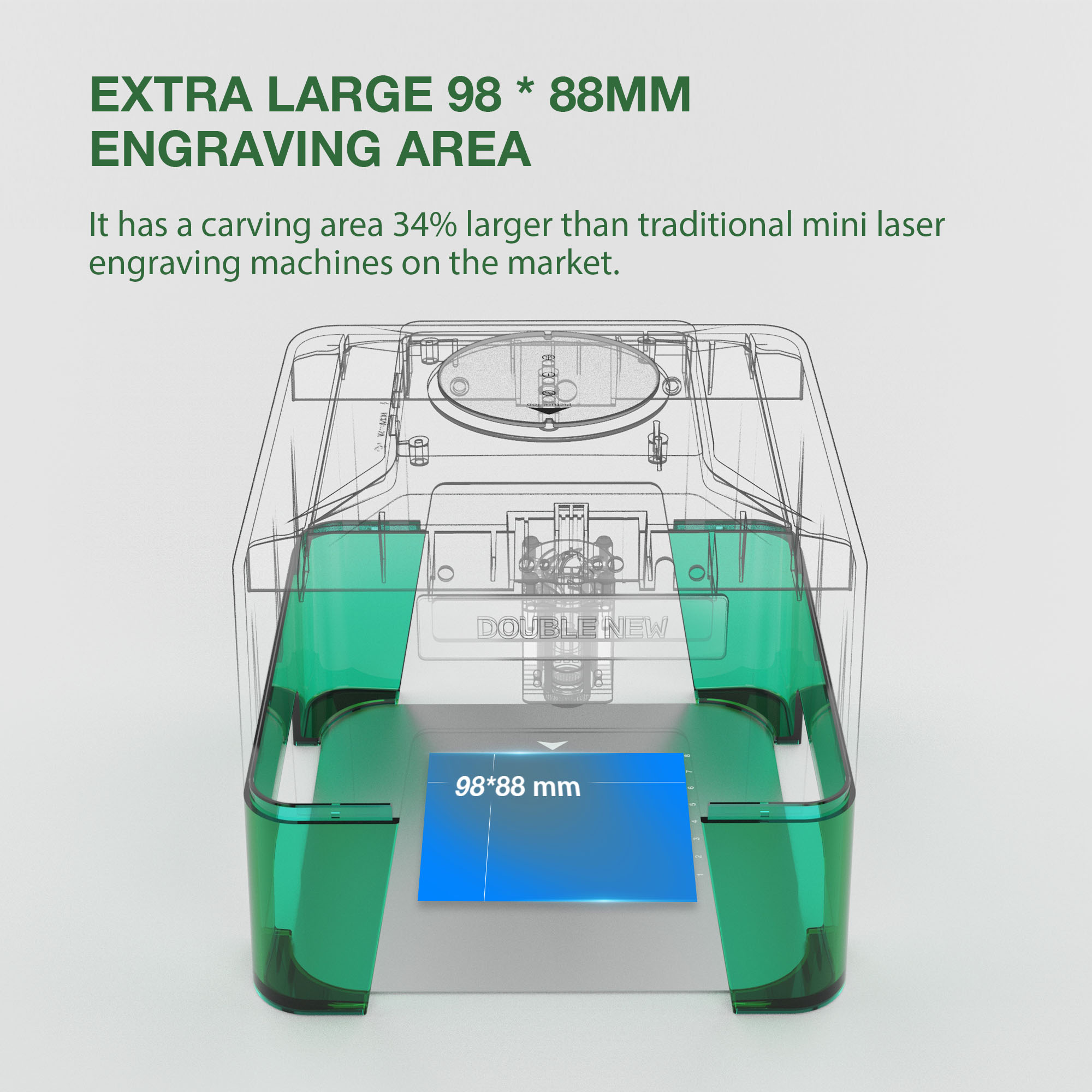 Mini Gravador a Laser 3W Portá - Industrial Handheld Laser Engraver avaliação e preço