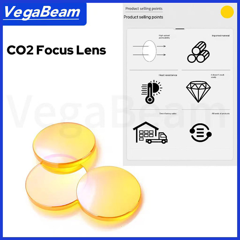 Lente de Foco CO2 ZnSe PVD par - Laser Focus Lens avaliação e preço