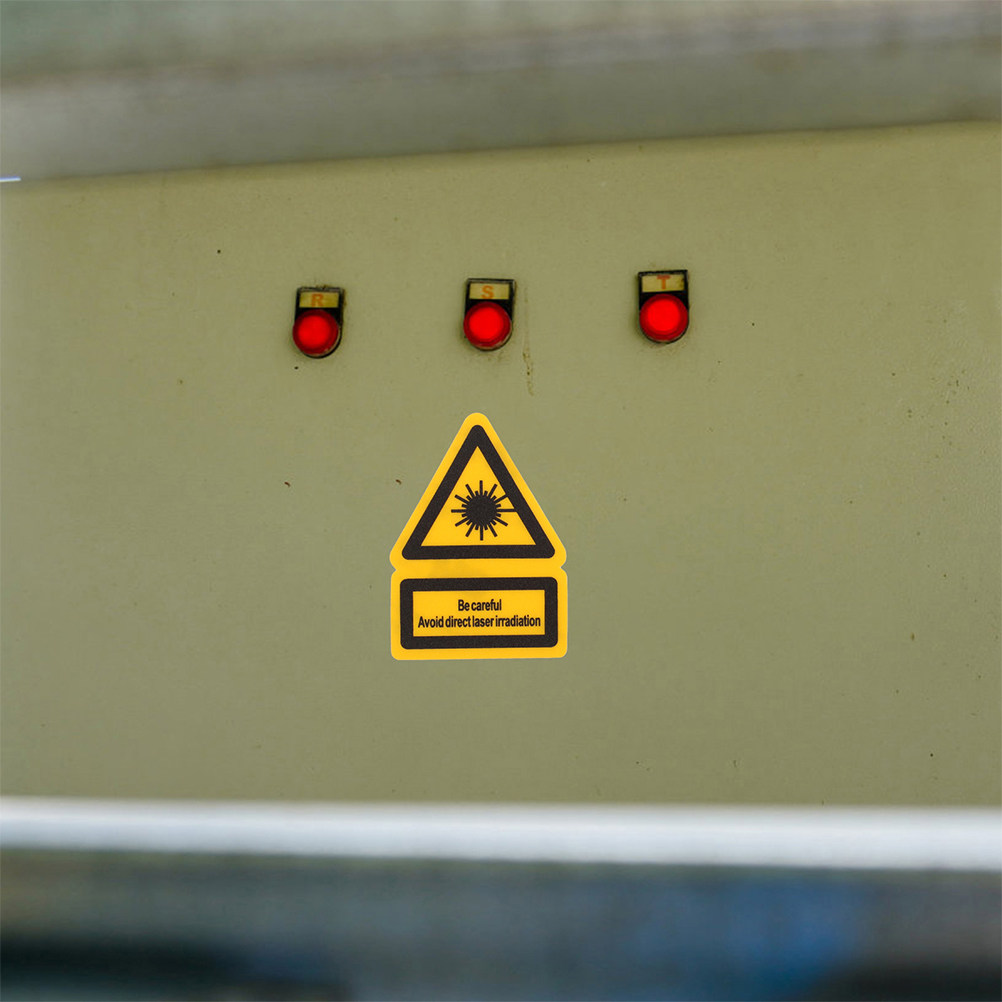Etiquetas de advertência a las - Industrial Laser avaliação e preço