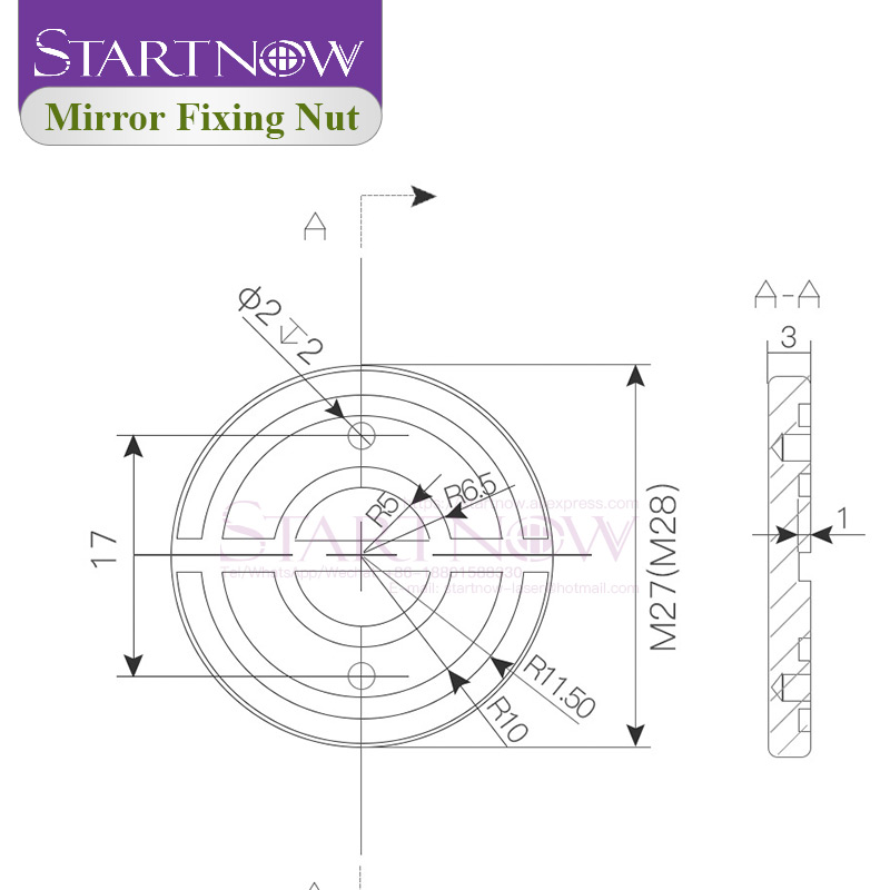 Parafuso de Fixação do Espelho - Co2 Laser Mirror avaliação e preço