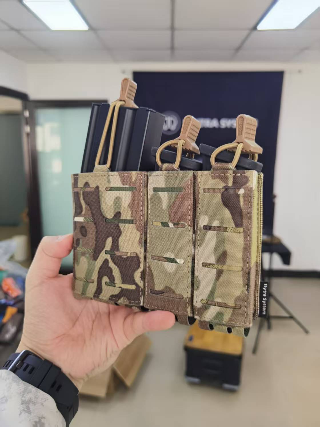 Bolsa tática tripla mag transp - Industrial Laser Tool avaliação e preço