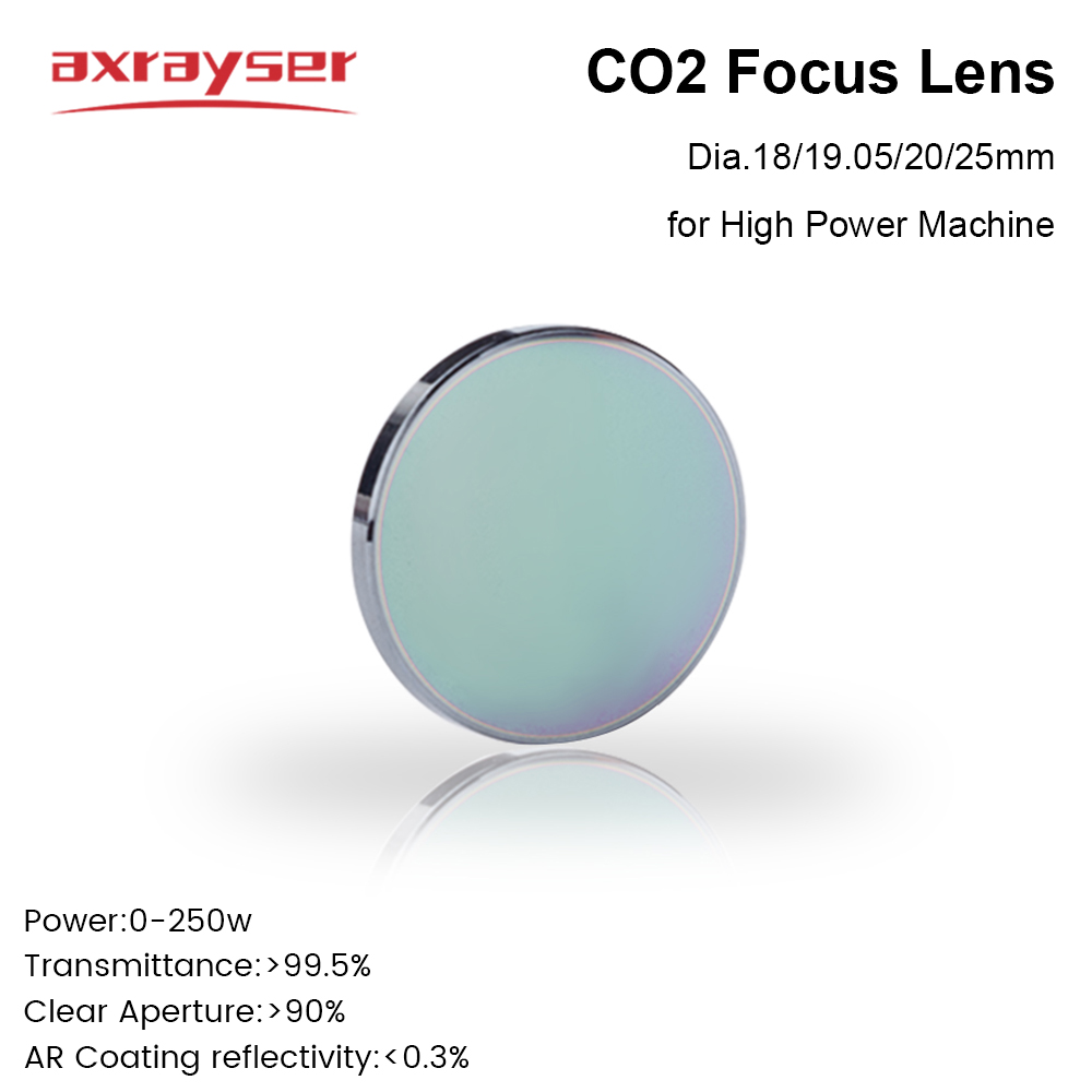 Axrayser lente de foco co2 cvd - Laser Focus Lens avaliação e preço