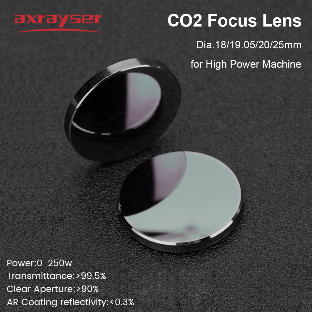 Axrayser lente de foco co2 cvd - Laser Focus Lens avaliação e preço