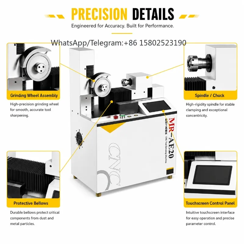 Afiador de Ferramentas CNC MR- - Cnc Milling Machine avaliação e preço