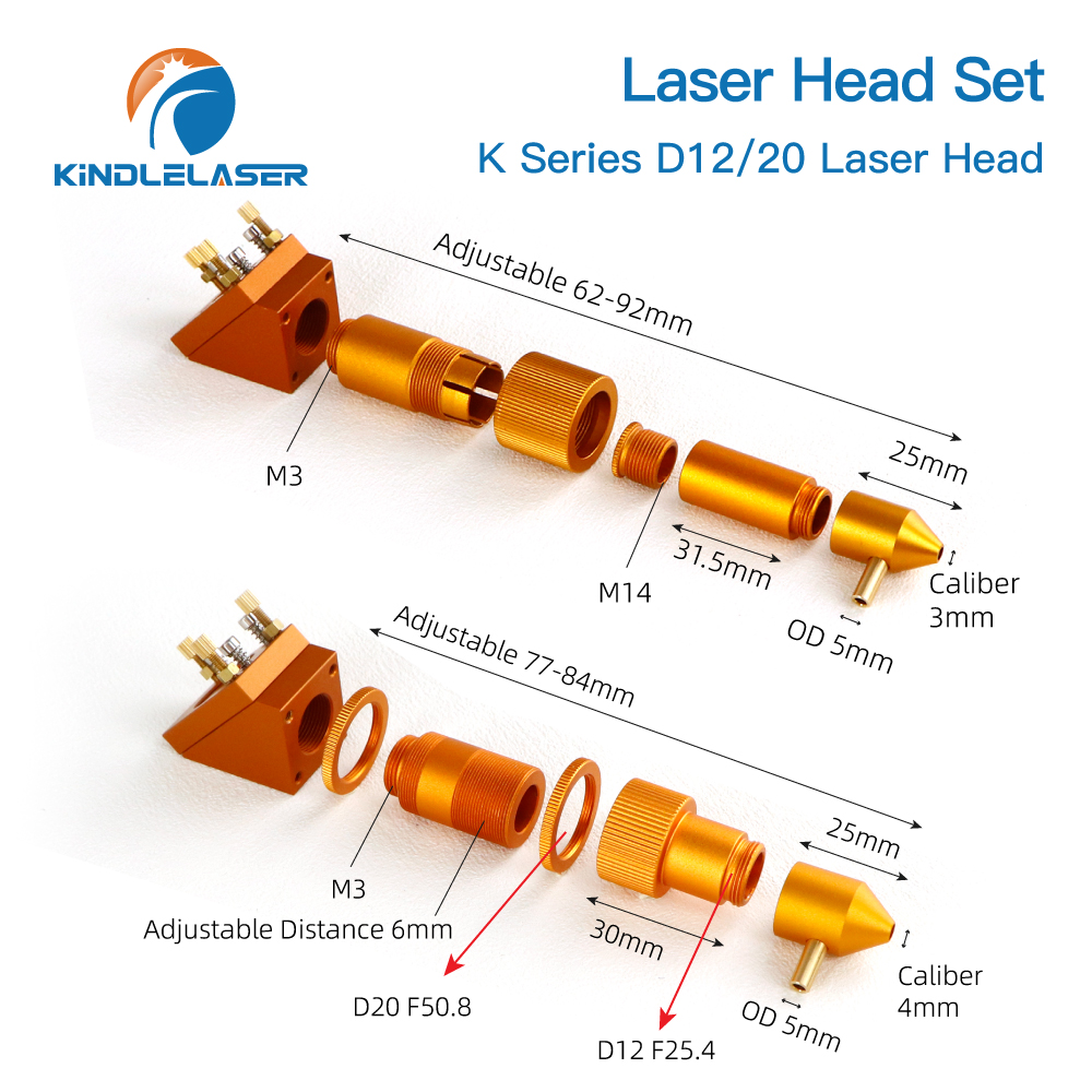 Kindlelaser série k conjunto d - Co2 Laser Mirror avaliação e preço