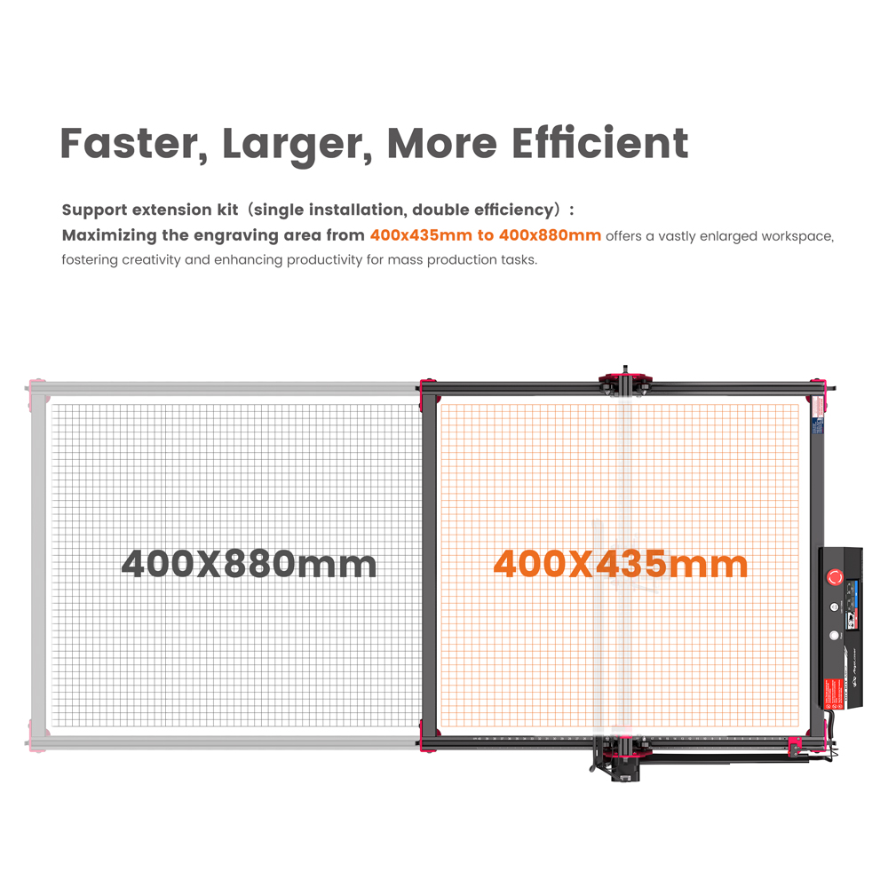 AlgoLaser DIY KIT MK2 10W Grav - Industrial Handheld Laser Engraver avaliação e preço