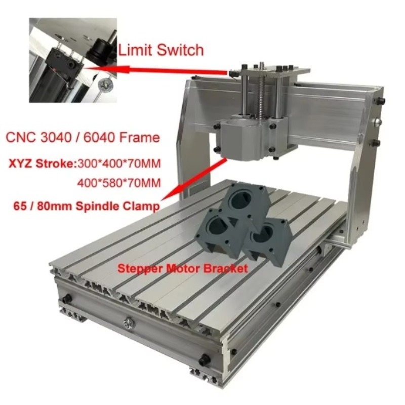 Kit de Estrutura CNC de Alumín - Cnc Milling Machine avaliação e preço